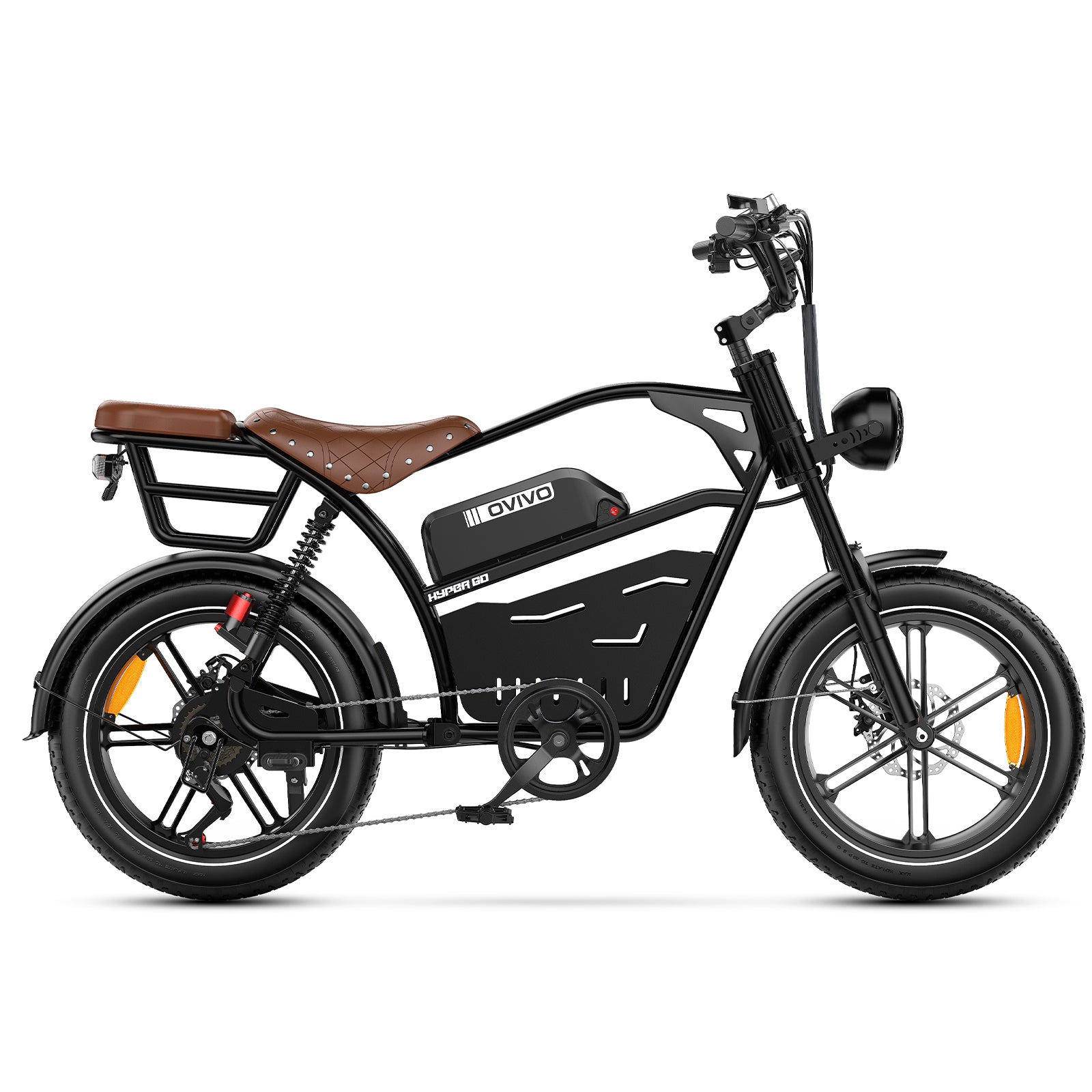 OVIVO HYPER GO 20" Fat Tire Electric Bike 250W 48V 20Ah