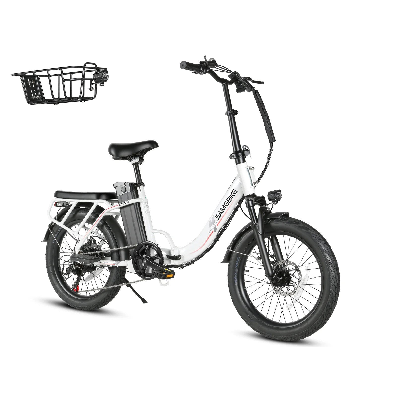 SAMEBIKE CY20 Pro 250W 48V13Ah Folding Commuter Electric Bike