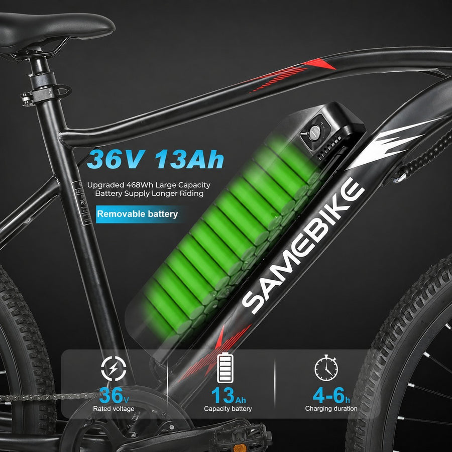 Long-Range 36V 13Ah Battery