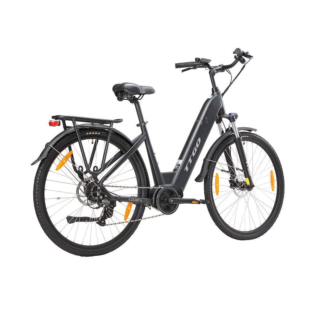 step through electric bikes ttgo-zz-28st black