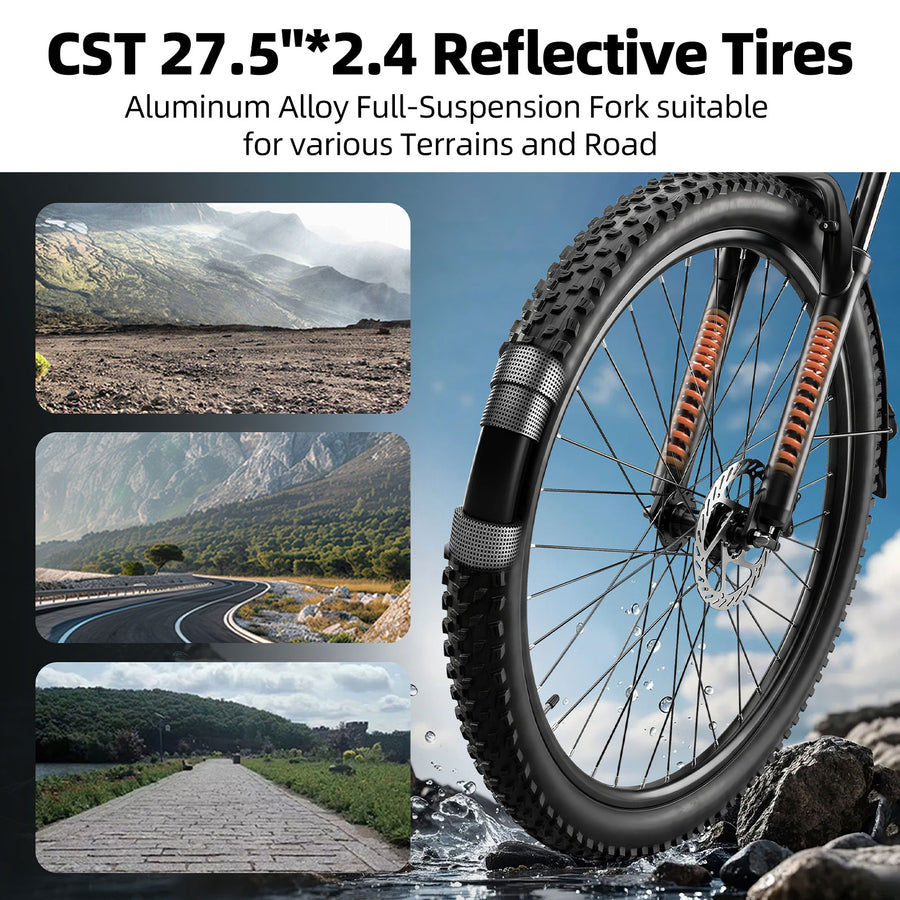 CST 27.5×2.4 Reflective Tires
