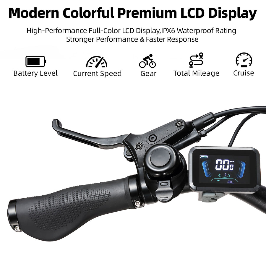 Modern Colorful LCD Display