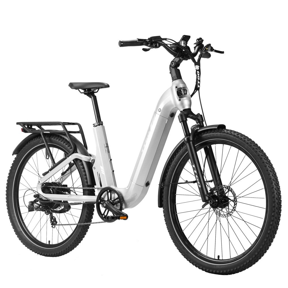 TTGO E-SUVO 27.5" Step-Through Electric Bike 250W 48V 15Ah