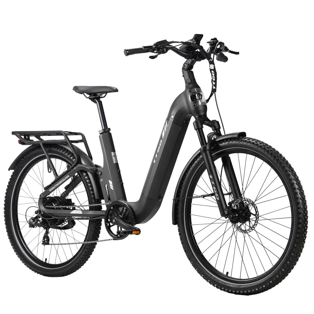 TTGO E-SUVO 27.5" Step-Through Electric Bike 250W 48V 15Ah