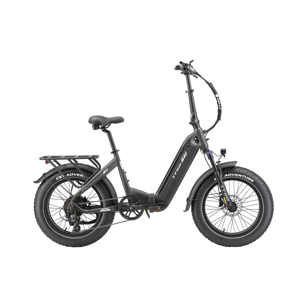 TTGO F6 Boost 20" Folding Fat Tire Electric Bike 250W 48V 18Ah