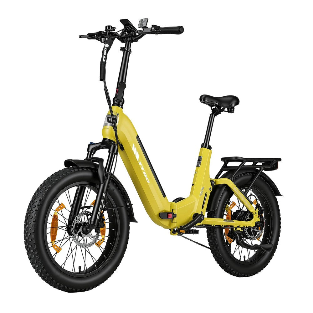 TTGO F7 20" Elektrofahrrad mit 48V 15Ah Drehmomentsensor, hydraulischen Bremsen und Reichweite bis zu 120 KM