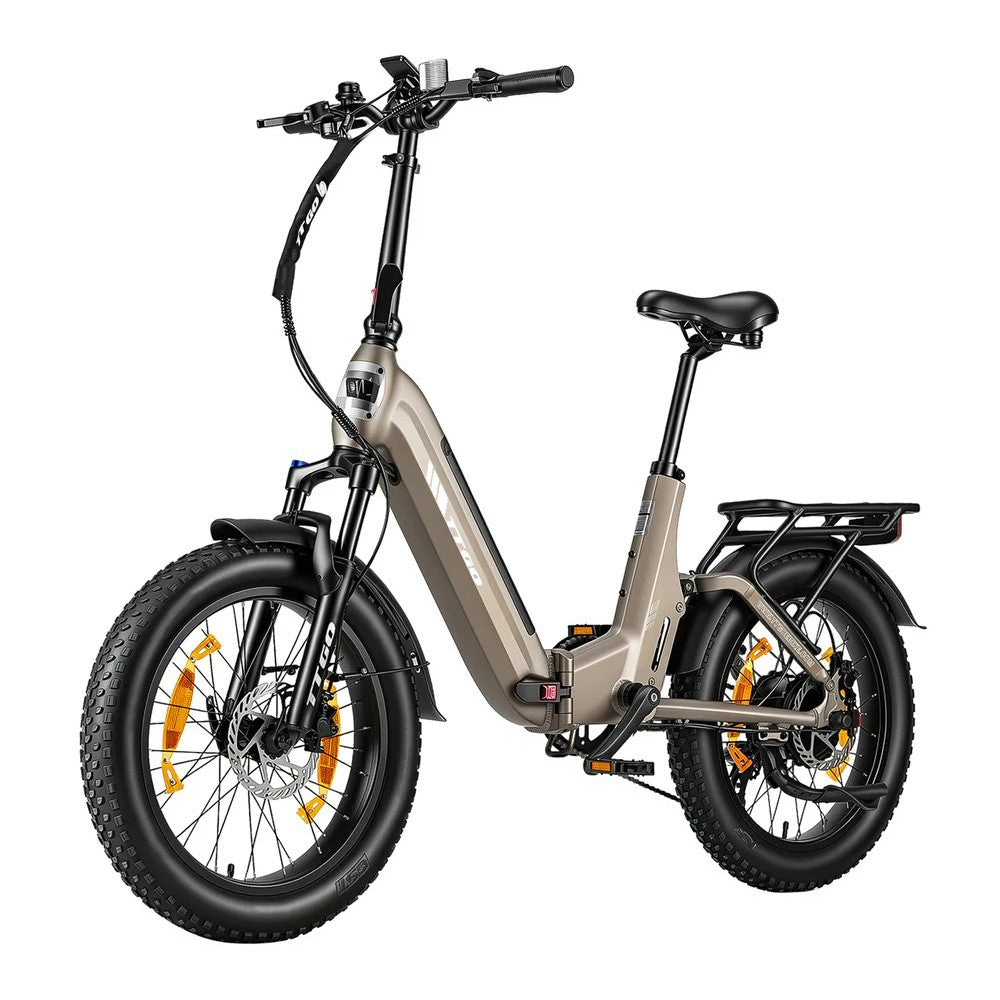 TTGO F7 20" Elektrofahrrad mit 48V 15Ah Drehmomentsensor, hydraulischen Bremsen und Reichweite bis zu 120 KM