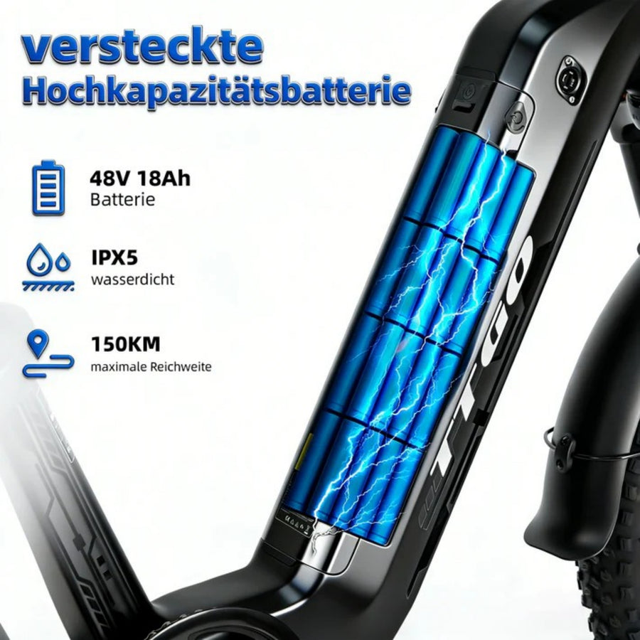 48V 18Ah Hidden Battery