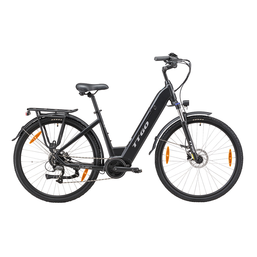 ttgo-zz-28st step through electric bikes black