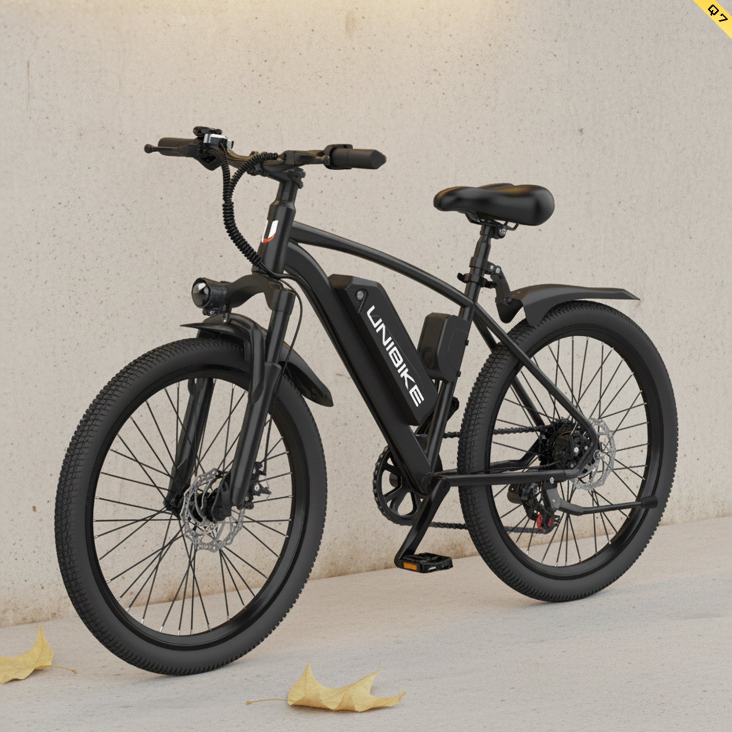 Unibike Q7 Electric Bike 400W Peak for City and Trails – Tabvelo
